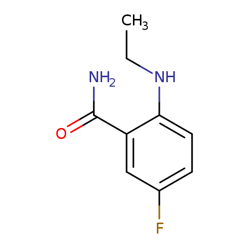 2-Ethylamino-5-fluoro-benzamide