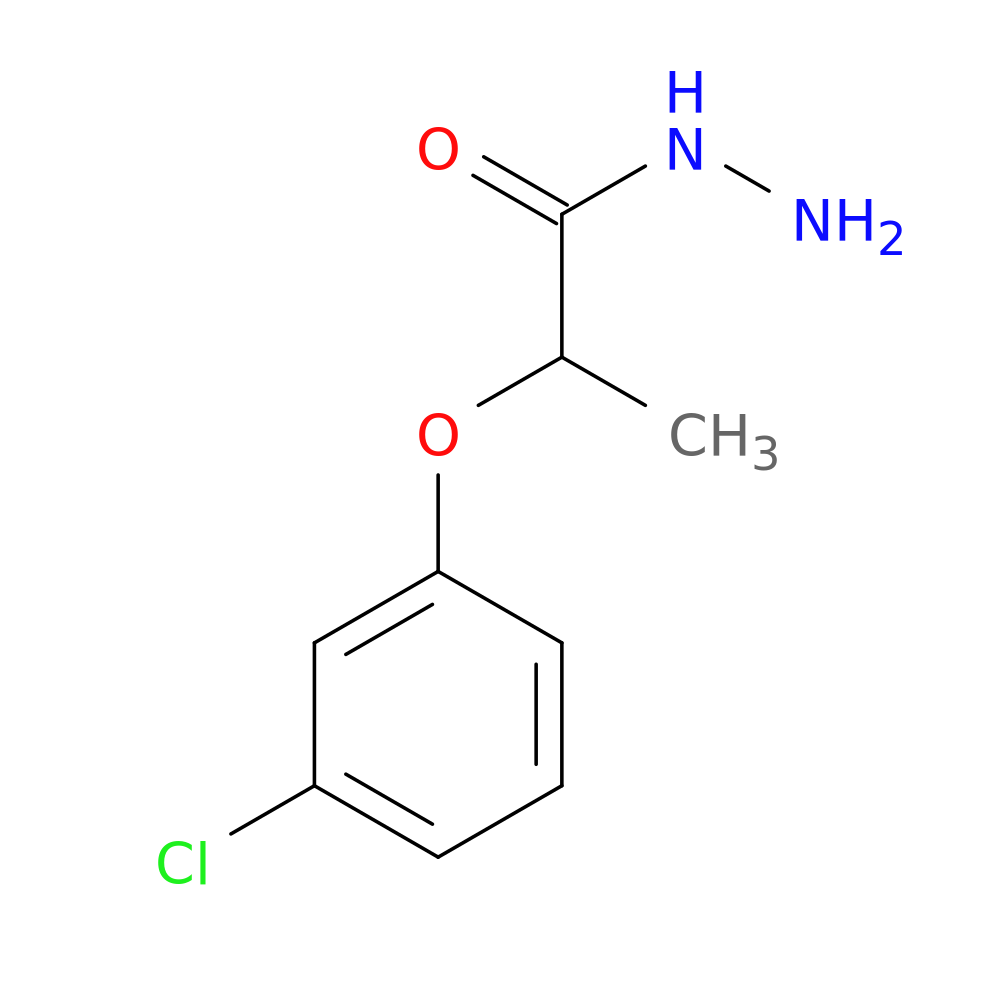 2-(3-Chlorophenoxy)propanohydrazide