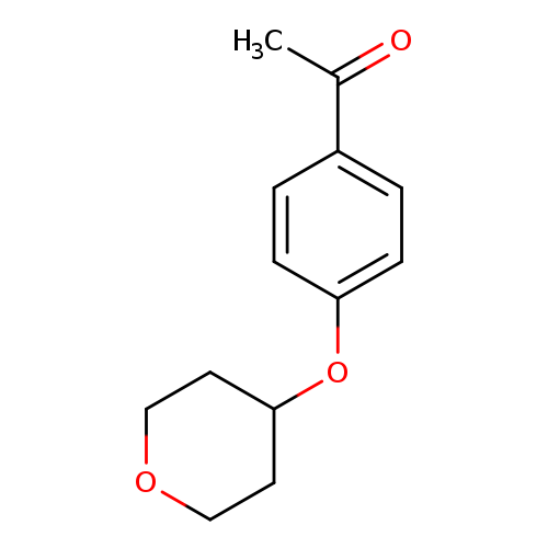 1-[4-(oxan-4-yloxy)phenyl]ethan-1-one