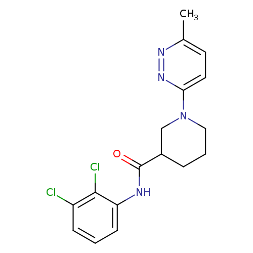 N-(2,3-dichlorophenyl)-1-(6-methylpyridazin-3-yl)piperidine-3-carboxamide