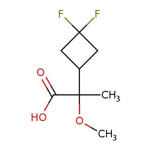 2-(3,3-difluorocyclobutyl)-2-methoxypropanoic acid