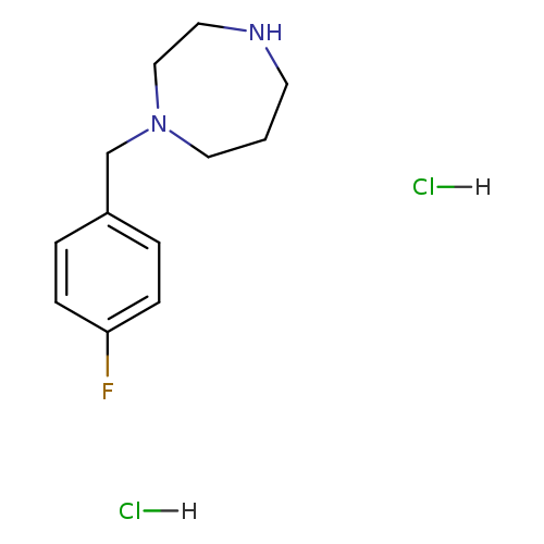 1-(4-FLUOROBENZYL)-[1,4]DIAZEPANE 2 HCL