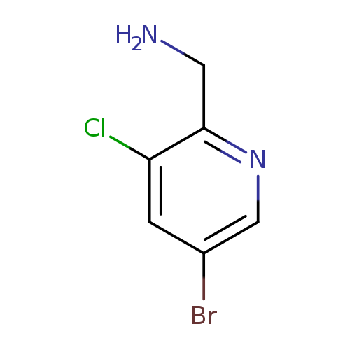 (5-bromo-3-chloropyridin-2-yl)methanamine
