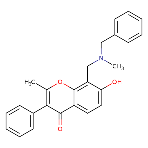 8-{[benzyl(methyl)amino]methyl}-7-hydroxy-2-methyl-3-phenyl-4H-chromen-4-one