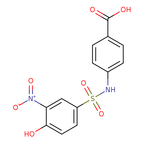Benzoic acid, 4-[[(4-hydroxy-3-nitrophenyl)sulfonyl]amino]-