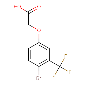 2-[4-bromo-3-(trifluoromethyl)phenoxy]acetic acid