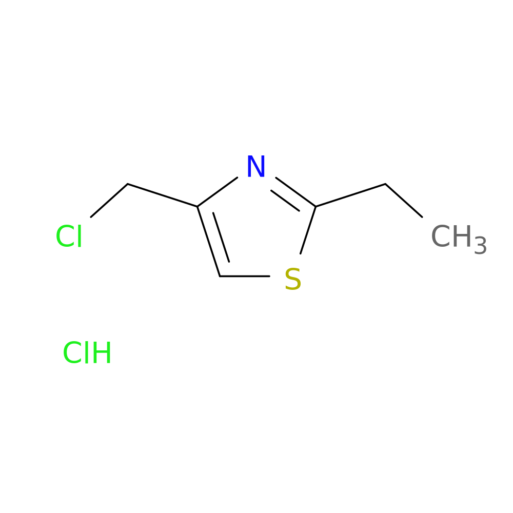 4-(chloromethyl)-2-ethyl-1,3-thiazole hydrochloride