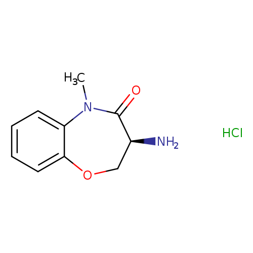 (3S)-3-amino-5-methyl-2,3,4,5-tetrahydro-1,5-benzoxazepin-4-one hydrochloride