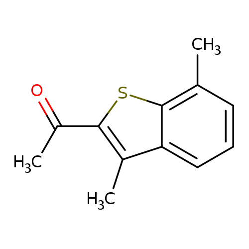 1-(3,7-dimethylbenzo[b]thiophen-2-yl)ethanone