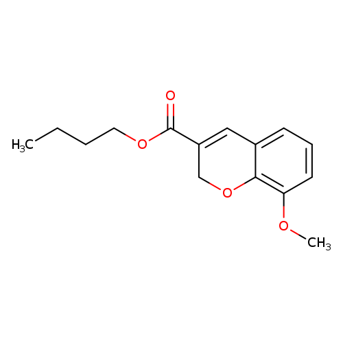 butyl 8-methoxy-2H-chromene-3-carboxylate
