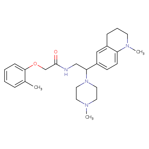 N-[2-(1-methyl-1,2,3,4-tetrahydroquinolin-6-yl)-2-(4-methylpiperazin-1-yl)ethyl]-2-(2-methylphenoxy)acetamide