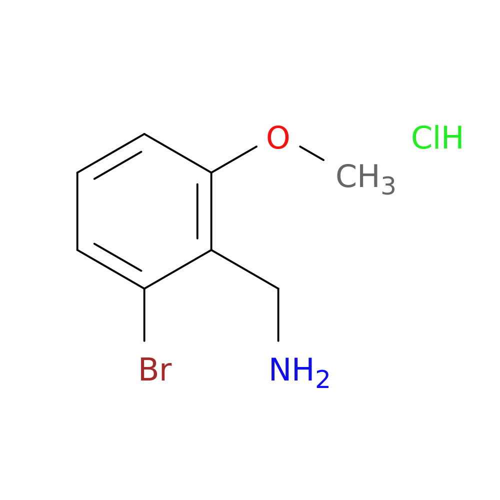 1-(2-bromo-6-methoxyphenyl)methanamine hydrochloride