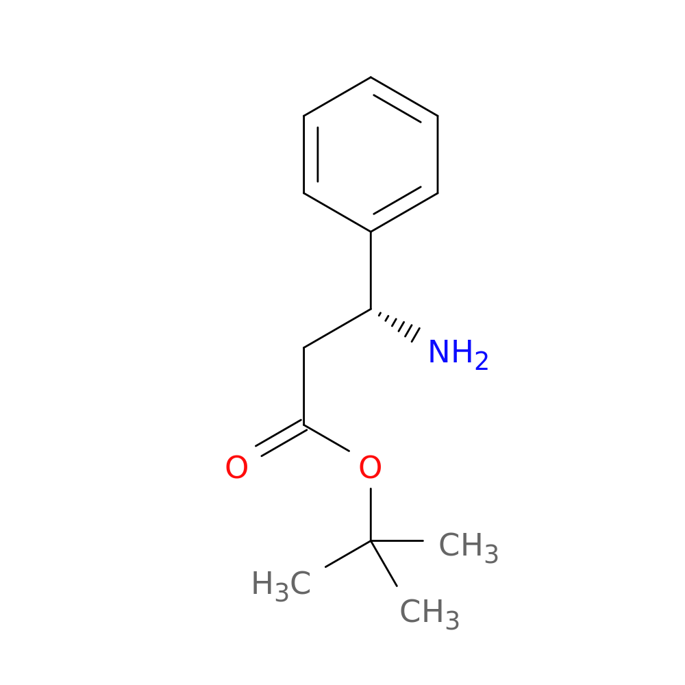 tert-butyl (3R)-3-amino-3-phenylpropanoate