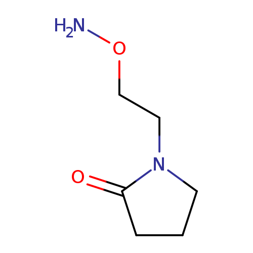 2-Pyrrolidinone,1-[2-(aminooxy)ethyl]-(9CI)