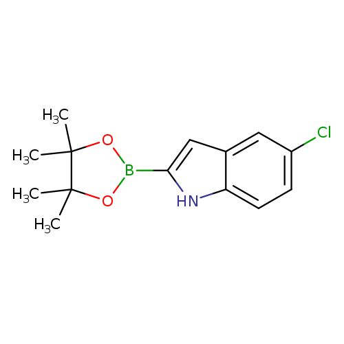 1H-Indole, 5-chloro-2-(4,4,5,5-tetramethyl-1,3,2-dioxaborolan-2-yl)-