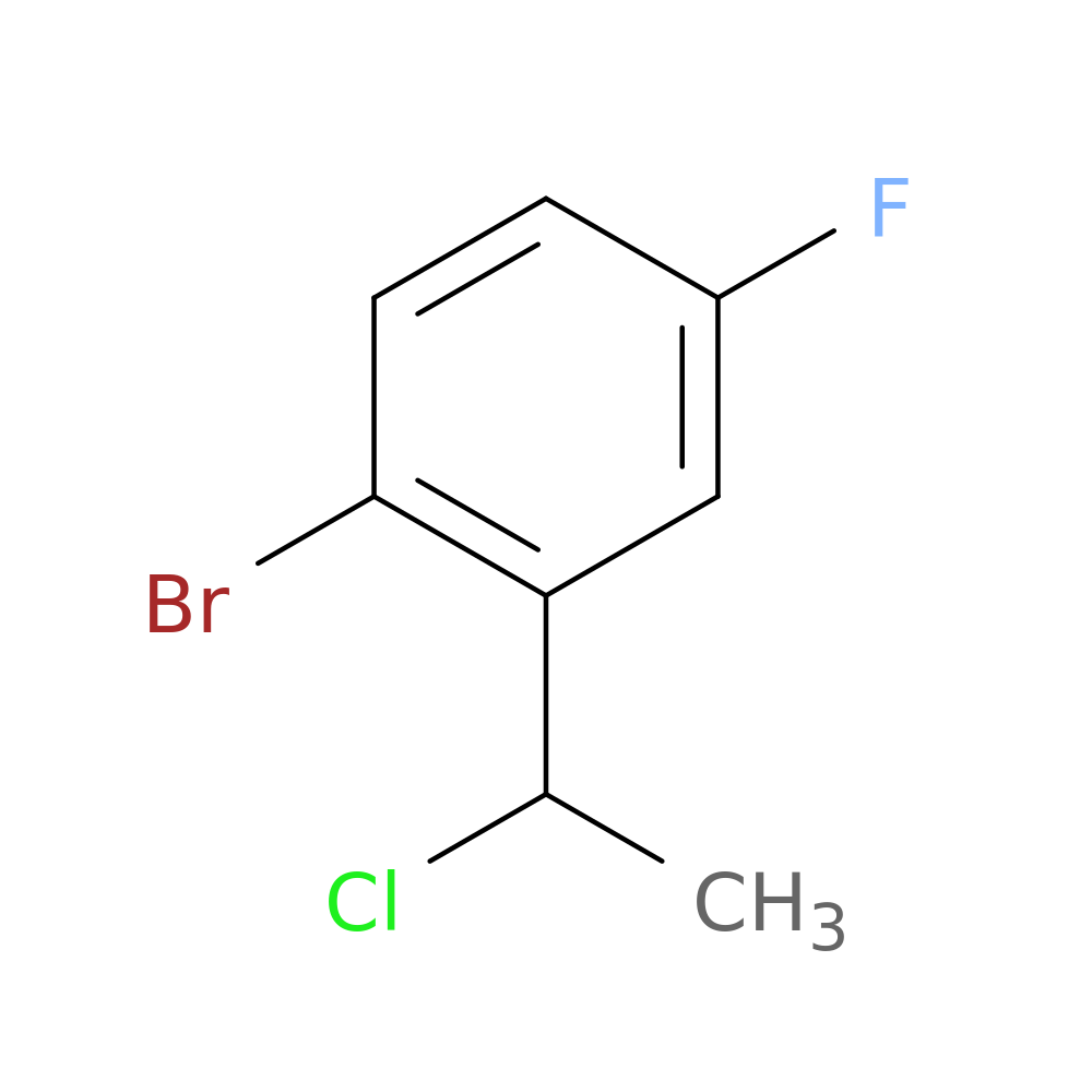 1-bromo-2-(1-chloroethyl)-4-fluorobenzene