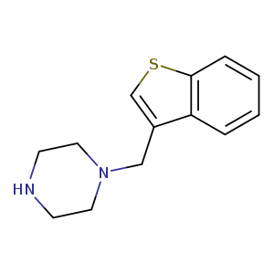 1-[(1-benzothiophen-3-yl)methyl]piperazine