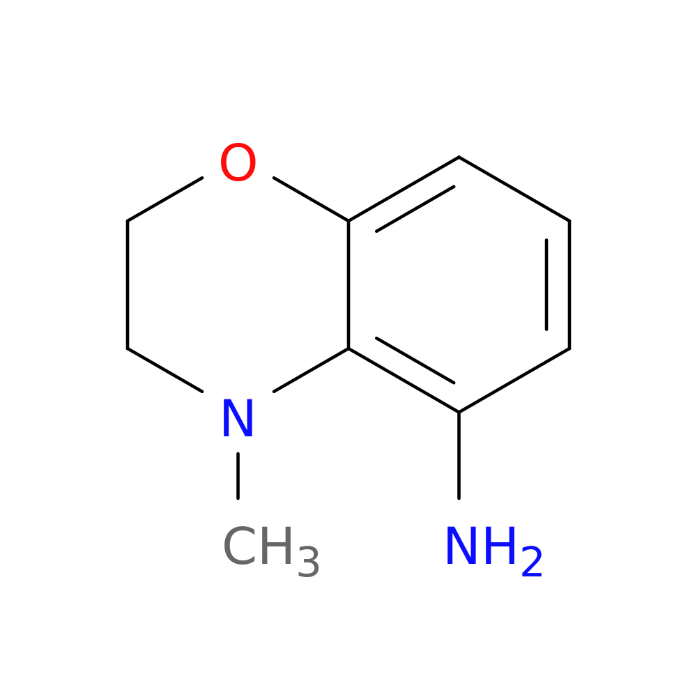 4-Methyl-3,4-dihydro-2h-1,4-benzoxazin-5-amine