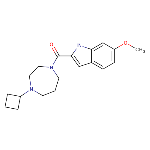 2-(4-cyclobutyl-1,4-diazepane-1-carbonyl)-6-methoxy-1H-indole