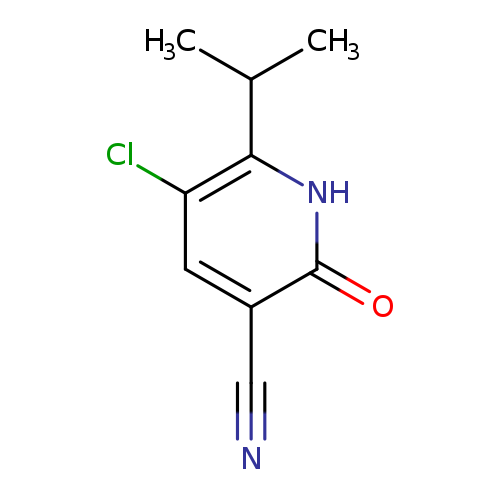 5-Chloro-6-isopropyl-2-oxo-1,2-dihydropyridine-3-carbonitrile
