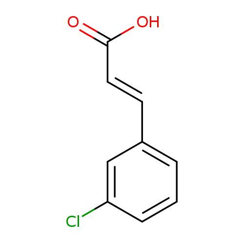 2-Propenoic acid, 3-(3-chlorophenyl)-, (2E)-