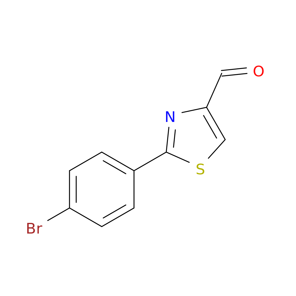 2-(4-bromophenyl)thiazole-4-carbaldehyde