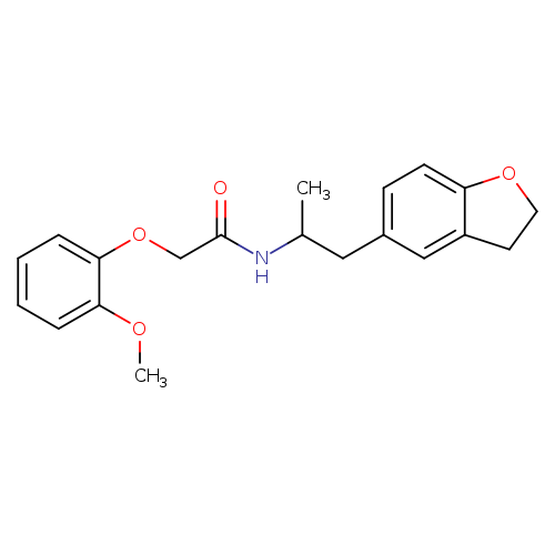 N-[1-(2,3-dihydro-1-benzofuran-5-yl)propan-2-yl]-2-(2-methoxyphenoxy)acetamide
