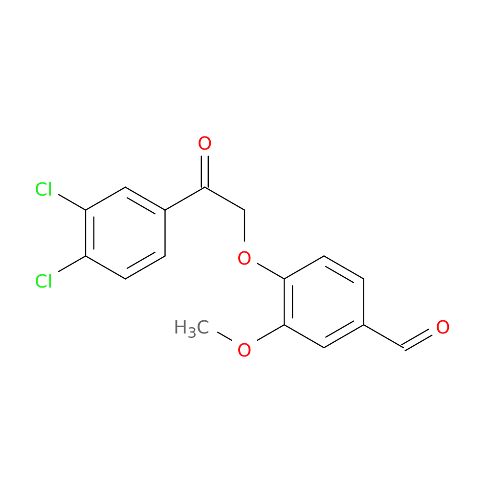 4-[2-(3,4-dichlorophenyl)-2-oxoethoxy]-3-methoxybenzaldehyde