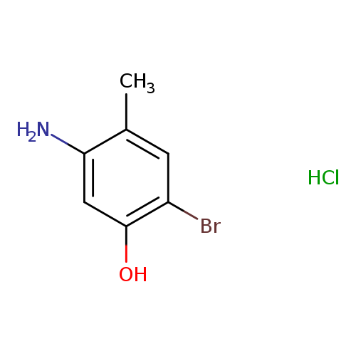 5-amino-2-bromo-4-methylphenol hydrochloride