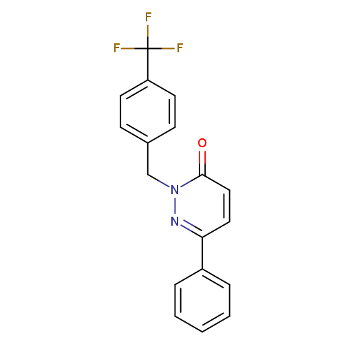 6-phenyl-2-{[4-(trifluoromethyl)phenyl]methyl}-2,3-dihydropyridazin-3-one