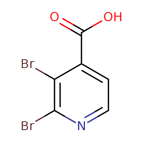 4-Pyridinecarboxylic acid, 2,3-dibromo-