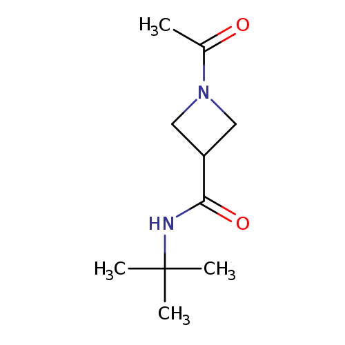 1-acetyl-N-tert-butylazetidine-3-carboxamide
