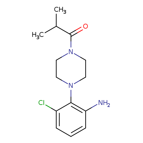 [3-Chloro-2-(4-isobutyrylpiperazin-1-yl)phenyl]amine