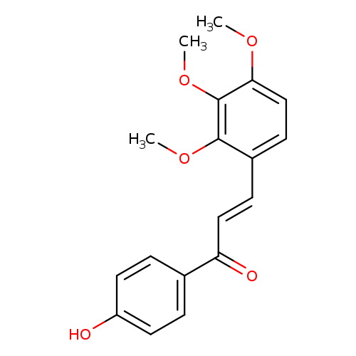1-(4-Hydroxyphenyl)-3-(2,3,4-trimethoxyphenyl)prop-2-en-1-one