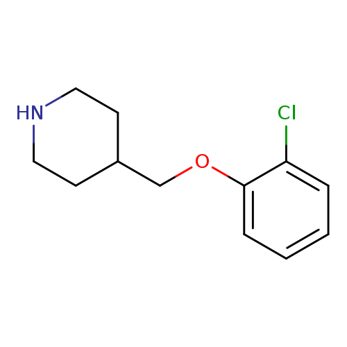 4-(2-Chlorophenoxymethyl)piperidine