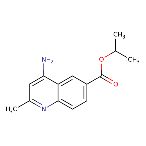 4-Amino-2-methyl-quinoline-6-carboxylic acid isopropyl ester