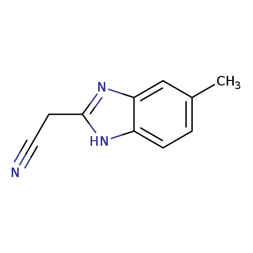 1H-Benzimidazole-2-acetonitrile,5-methyl-(9CI)