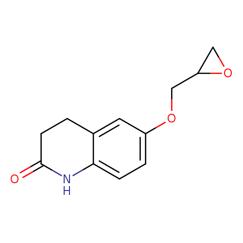6-(oxiran-2-ylmethoxy)-1,2,3,4-tetrahydroquinolin-2-one