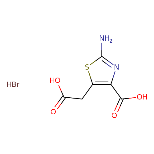 2-Amino-5-(carboxymethyl)-1,3-thiazole-4-carboxylic acid hydrobromide