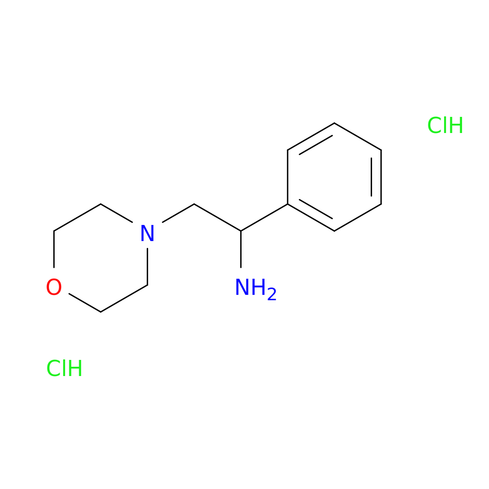 2-(Morpholin-4-yl)-1-phenylethan-1-amine dihydrochloride