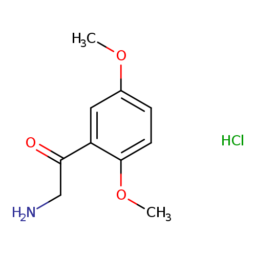 2-Amino-1-(2,5-dimethoxyphenyl)ethan-1-one hydrochloride