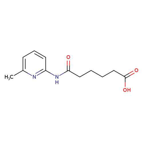 6-[(6-methylpyridin-2-yl)amino]-6-oxohexanoic acid