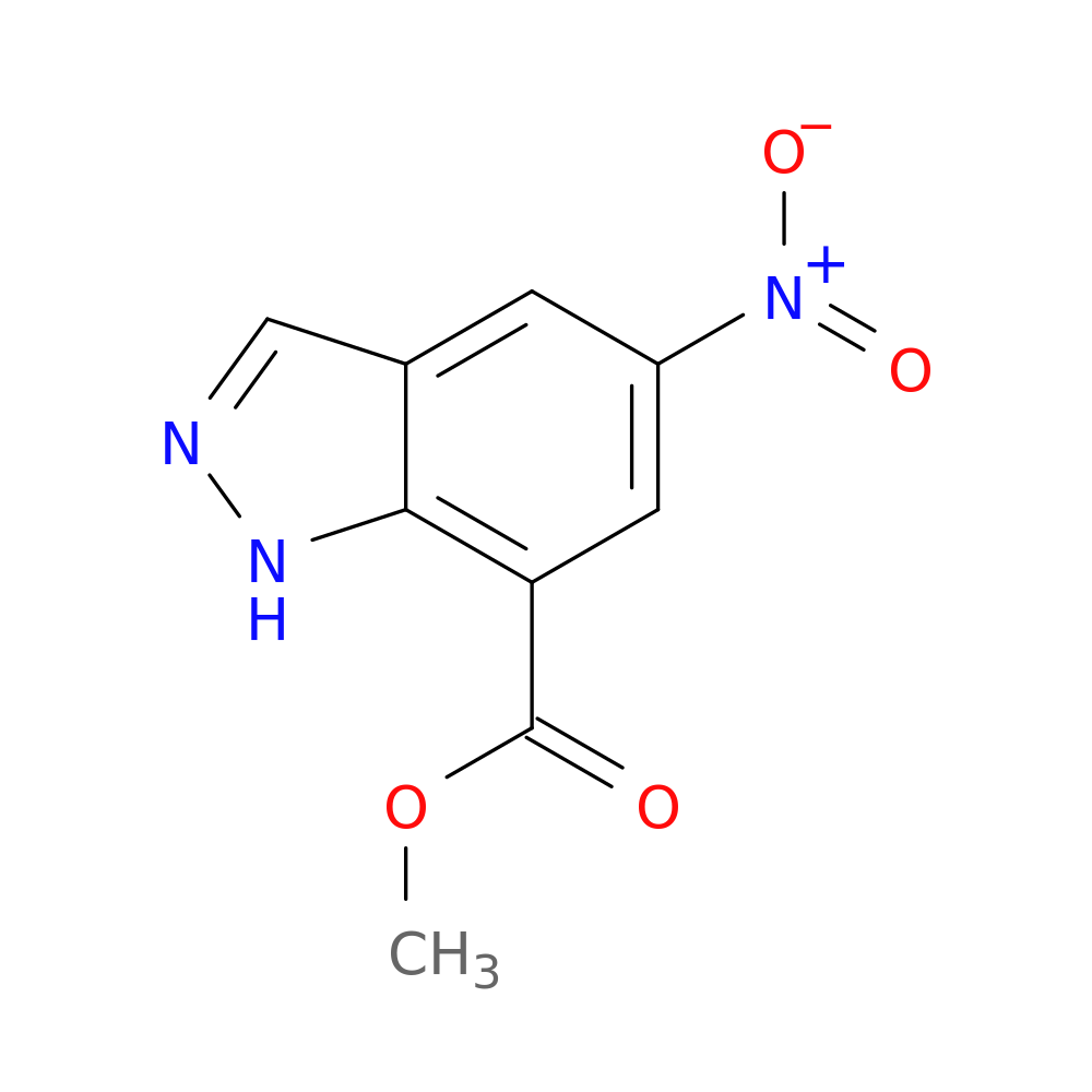 5-NITRO-1H-INDAZOLE-7-CARBOXYLIC ACID METHYL ESTER