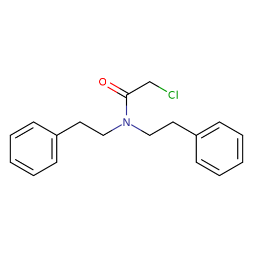2-chloro-N,N-bis(2-phenylethyl)acetamide