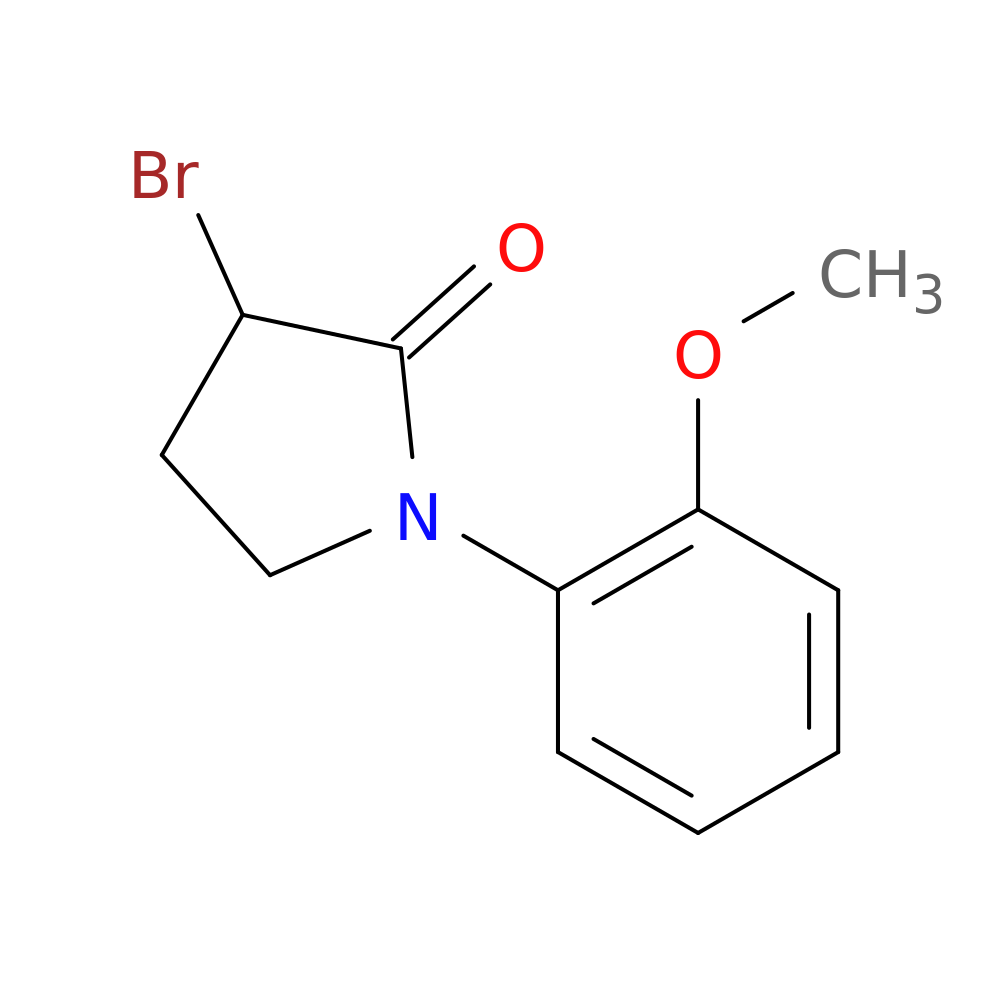 3-BROMO-1-(2-METHOXYPHENYL)PYRROLIDIN-2-ONE