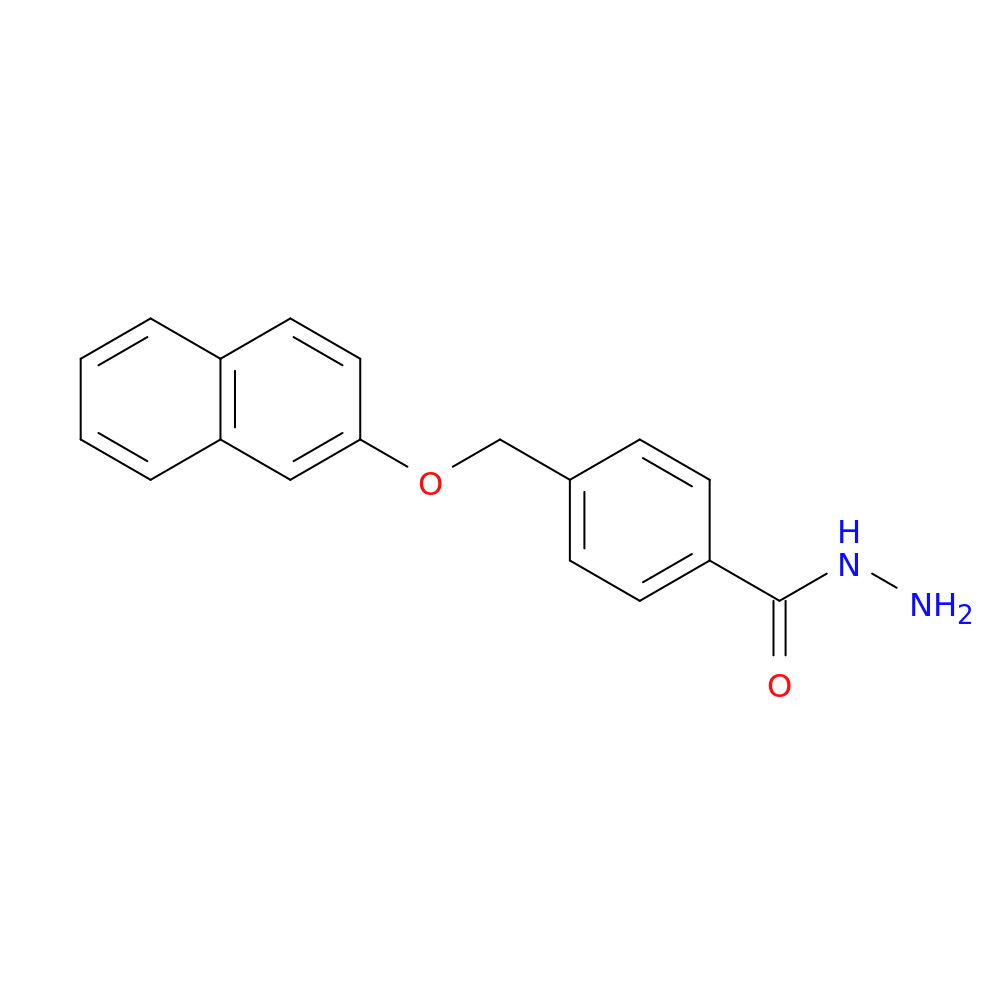 4-[(2-naphthyloxy)methyl]benzohydrazide