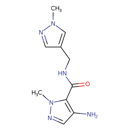 N-(1-(1H-Pyrazol-4-yl)ethyl)-4-amino-1-methyl-1H-pyrazole-5-carboxamide
