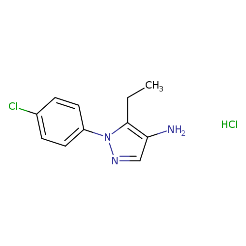 1-(4-Chlorophenyl)-5-ethyl-1h-pyrazol-4-amine hydrochloride