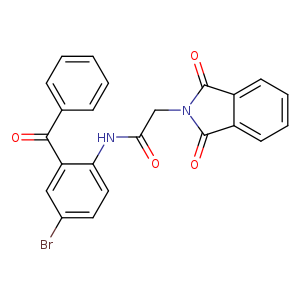 N-(2-benzoyl-4-bromophenyl)-2-(1,3-dioxo-2,3-dihydro-1H-isoindol-2-yl)acetamide