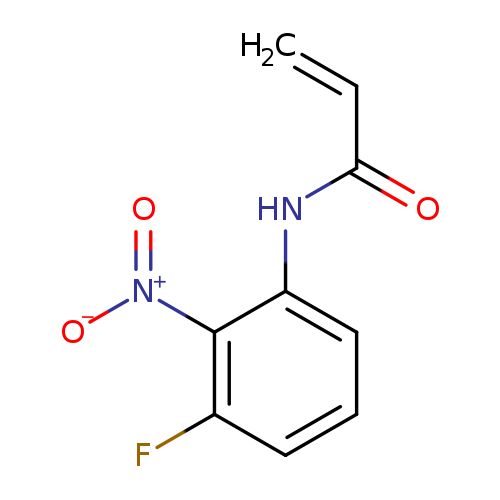 N-(3-fluoro-2-nitrophenyl)prop-2-enamide
